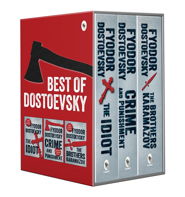 The Best of Dostoevsky Boxed Set - Timeless Masterpieces of Fyodor Dostoevsky / Crime and Punishment / The Idiot / Brothers Karamazov