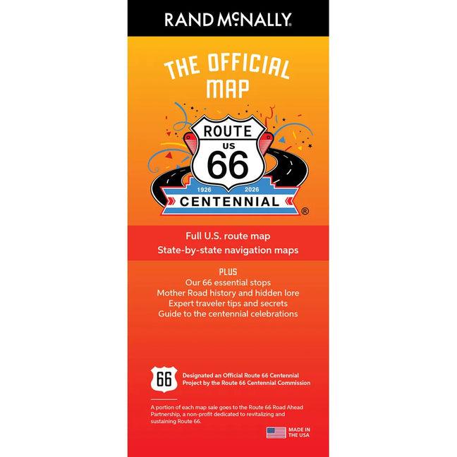 Rand McNally the Official Route 66 Centennial Map