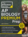 Princeton Review AP Biology Premium Prep, 29th Edition: 6 Practice Tests + Digital Practice Online + Content Review
