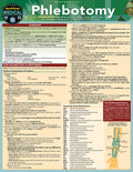Phlebotomy: A Quickstudy Laminated Reference Guide (First Edition, New Edition, Updated & Revised)