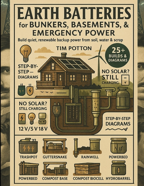 Earth Batteries for Bunkers, Basements, and Emergency Power
