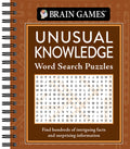 Brain Games - Unusual Knowledge Word Search Puzzles: With Trivia & Facts Science, History & Pop Culture Spiral Bound Activity Book Gift for Adults, Se