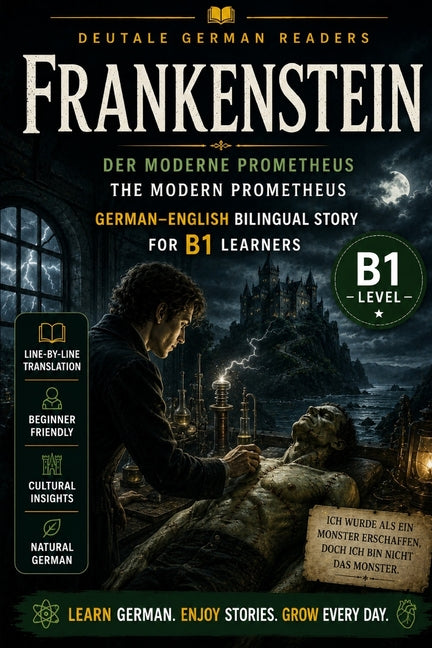 Frankenstein: German-English Bilingual Story for B1 Learners DeuTale: Learn German Through Stories
