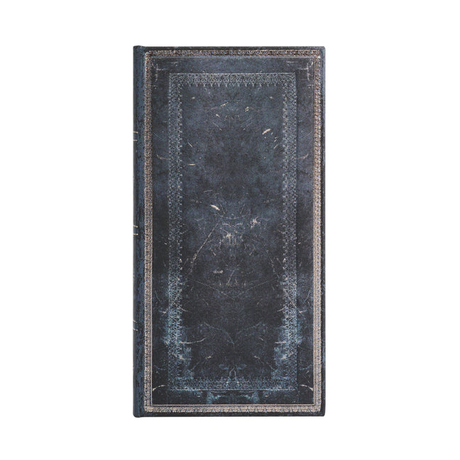 Inkblot Slim Lined Hardcover Journal, 176pg, 85gsm by Paperblanks (Old Leather Collection)