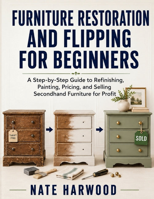 Furniture Restoration and Flipping for Beginners: A Step-by-Step Guide to Refinishing, Painting, Pricing, and Selling Secondhand Furniture for Profit