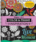 Color & Frame - Inspiration (Adult Coloring Book)