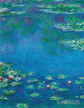 Claude Monet Daily Planner 2026: Water Lilies Painting Artistic French Impressionism Art Flower Organizer