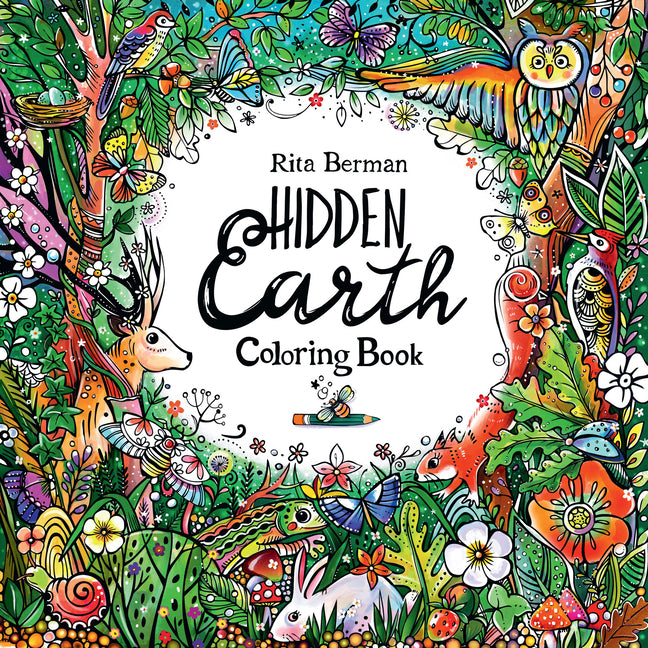 Hidden Earth Coloring Book