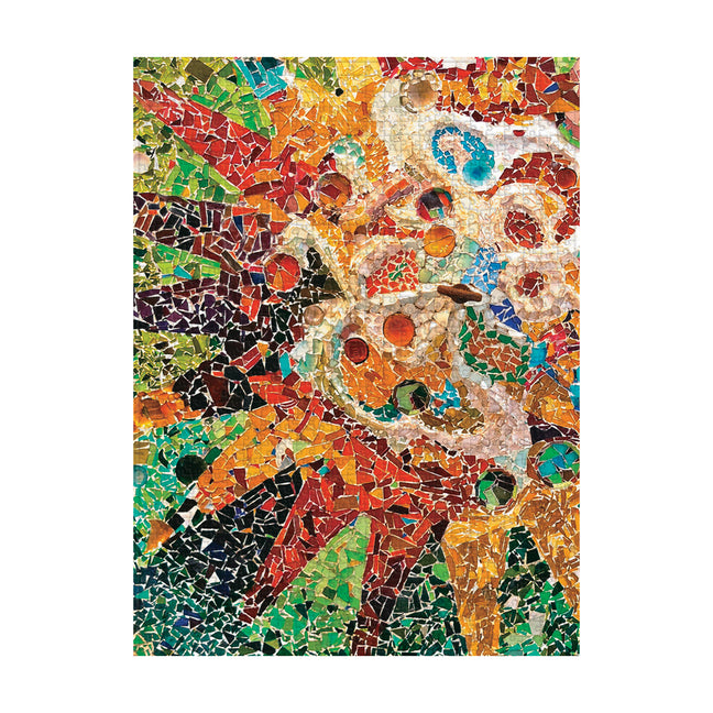 Gaudi's Sun 1000 Piece Jigsaw Puzzle, Antoni Gaudi Collection by Paperblanks (Gaudi's Mosaics)