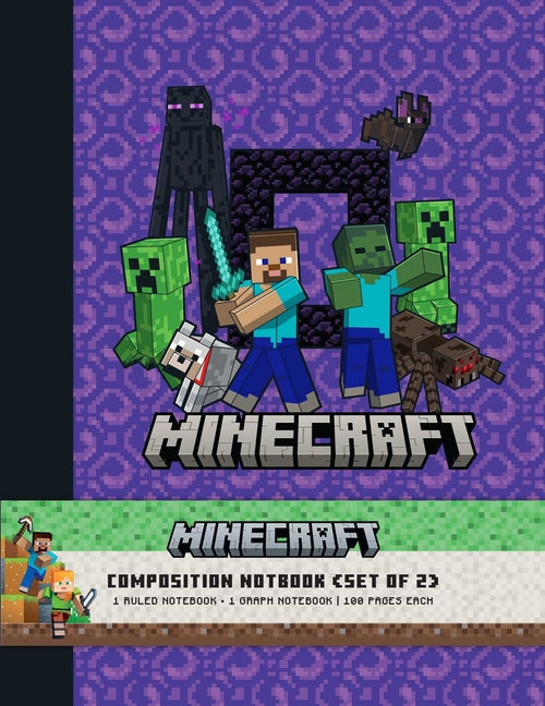 Minecraft Composition Notebook Set (Set of 2)