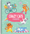 Crazy Cats Coloring