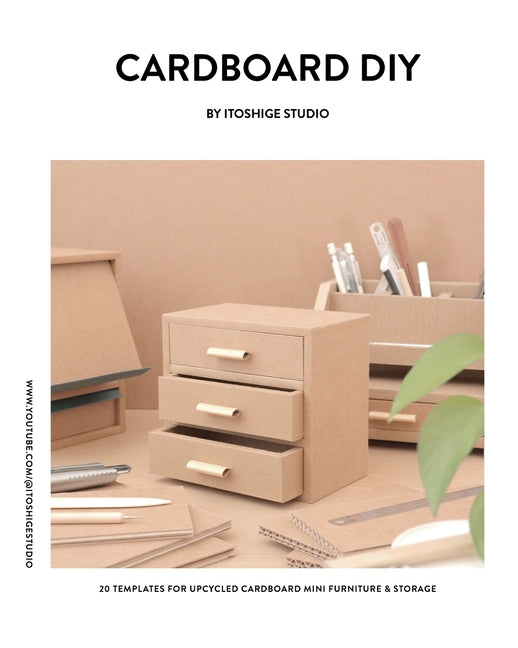Cardboard DIY by Itoshige Studio 20 Templates for Mini Furniture & Storage