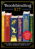 Bookbinding Kit: Transform Your Favorite Book Into a Deluxe Edition - Includes: Chipboard, Cover Paper, Decorative Endpapers, Bone Folder, Gold Transf