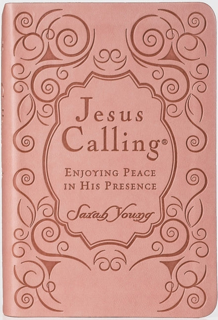 Jesus Calling, Pink Leathersoft, with Scripture References: Enjoying Peace in His Presence (a 365-Day Devotional)