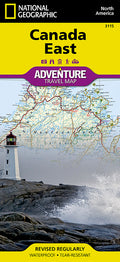 Canada East Map