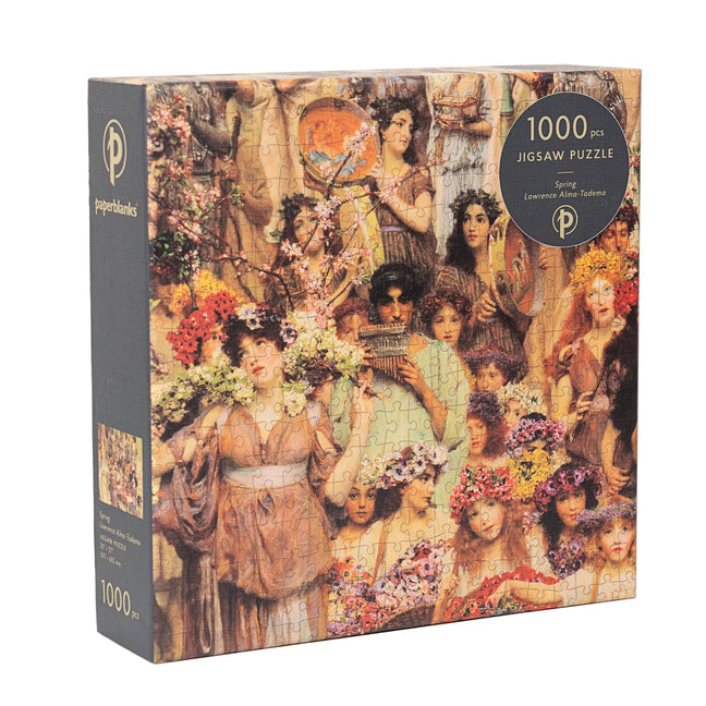 Spring 1000 Piece Jigsaw Puzzle, the J. Paul Getty Museum Collection by Paperblanks (Lawrence Alma-Tadema)