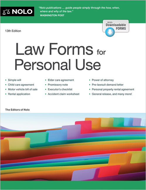Law Forms for Personal Use