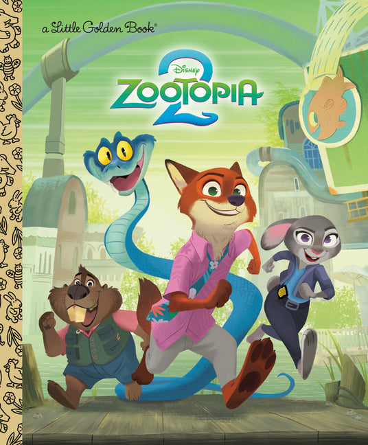 Disney Zootopia 2 Little Golden Book