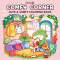 Comfy Corner: Coloring Book for Adults and Kids