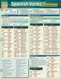 Spanish Verbs - Conjugations: Quickstudy Laminated Reference Guide