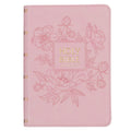 KJV Bible Compact Large Print (Faux Leather, Pink)