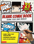 Blank Comic Book: Draw Your Own Manga! (84 Blank Pages of 21 Different Templates)