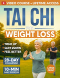 Tai Chi for Weight Loss: 28-Day Challenge with Simple 10-Minute Daily Routine & Low-Impact Exercise for Seniors to Help You Slim Down, Tone Up, and Fe