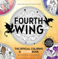 Fourth Wing: The Official Coloring & Sticker Book (Includes 2 Pages of Stickers to Color)